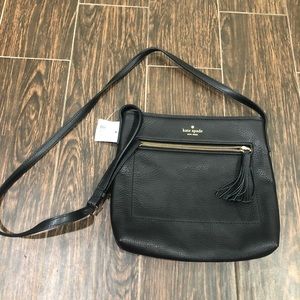 Black kate spade purse